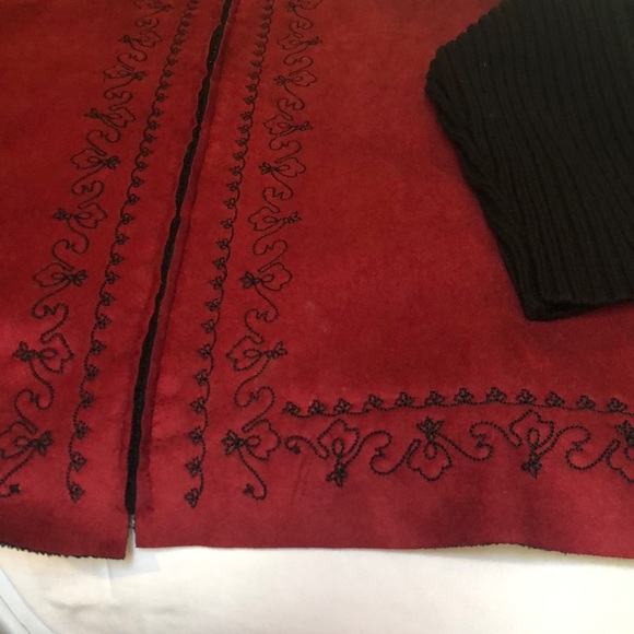 Faux suede jacket - Picture 4 of 6